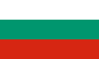 Flag of the country where Bulgarian is most spoken