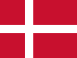 Flag of the country where Danish is most spoken