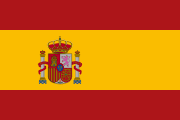 Flag of the country where Spanish is most spoken