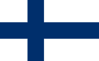 Flag of the country where Finnish is most spoken