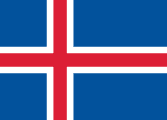 Flag of the country where Icelandic is most spoken