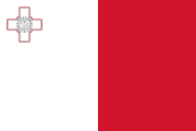 Flag of the country where Maltese is most spoken