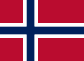 Flag of the country where Norwegian is most spoken