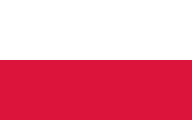Flag of the country where Polish is most spoken