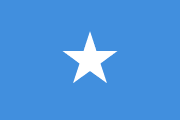 Flag of the country where Somali is most spoken