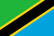 Flag of the country where Swahili is most spoken